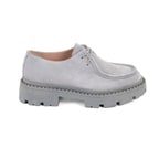 Kadın Gri Günlük Deri Ayakkabı