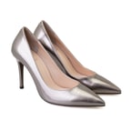 Kadın Gri Stiletto Topuklu Ayakkabı