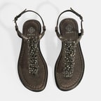 Kadın Gümüş Parmak Arası Sandalet