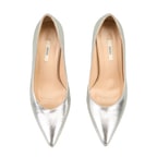 Kadın Gümüş Topuklu Stiletto