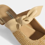 Kadın Hasır Fiyonklu Terlik