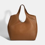 Kadın Kahve Deri Hobo Çanta