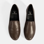 Kadın Kahve DesaComfort Dolgu Topuklu Deri Ayakkabı