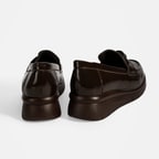 Kadın Kahve DesaComfort Toka Detaylı Deri Ayakkabı