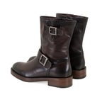 Kadın Kahve Kemer Aksesuarlı Kadın Bot