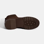 Kadın Kahve Lastikli Süet Chelsea Bot