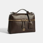 Kadın Kahve Omuz Askılı Mini Deri El Çantası