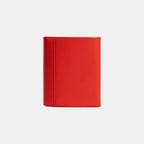 Kadın Kırmızı D Logolu Deri Cüzdan