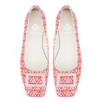 Kadın Kırmızı Monogram Babet