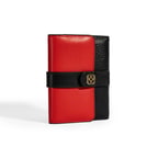 Kadın Kırmızı / Siyah Deri Cüzdan