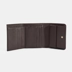 Kadın Koyu Kahve Deri Cüzdan