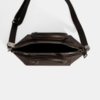 Kadın Koyu Kahve Omuz Askılı Mini El Çantası