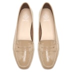 Kadın Krem Rugan Loafer