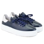 Kadın Lacivert Deri Spor Ayakkabı