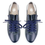 Kadın Lacivert Deri Spor Ayakkabı