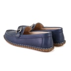 Kadın Lacivert DesaComfort Deri Loafer