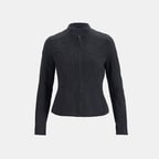 Kadın Lacivert Süet Ceket