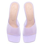 Kadın Lila Şeffaf Terlik