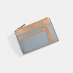 Kadın Mavi Deri Cüzdan