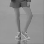 Kadın Mavi Monogram Spor Ayakkabı