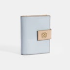 Kadın Mavi / Ten Deri Cüzdan