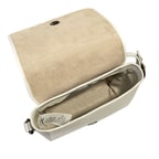 Kadın Örgülü Deri Postacı Çantası