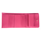 Kadın Pembe Deri Cüzdan