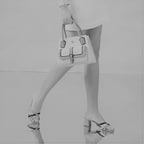 Kadın Pembe Topuklu Deri Terlik