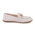 Kadın Pudra DesaComfort Deri Loafer