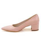 Kadın Pudra Topuklu Klasik Ayakkabı 