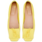 Kadın Sarı Deri Babet