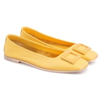 Kadın Sarı Deri Babet