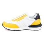 Kadın Sarı Deri Spor Ayakkabı