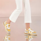 Kadın Sarı Spor Ayakkabı