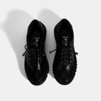 Kadın Siyah Bağcıklı DesaComfort Deri Ayakkabı