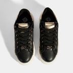 Kadın Siyah Bağcıklı Spor Ayakkabı