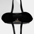 Kadın Siyah Cüzdan Aksesuarlı Omuz Çantası