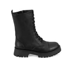 Kadın Siyah Deri Bot