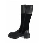 Kadın Siyah Deri Çizme