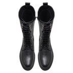 Kadın Siyah Deri Çizme