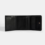 Kadın Siyah Deri Cüzdan