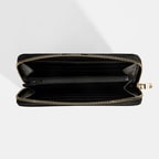 Kadın Siyah Deri Cüzdan