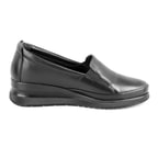 Kadın Siyah Deri Günlük Ayakkabı