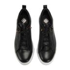 Kadın Siyah Deri Günlük Ayakkabı