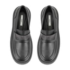 Kadın Siyah Deri Günlük Ayakkabı