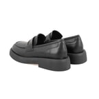 Kadın Siyah Deri Günlük Ayakkabı