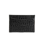 Kadın Siyah Deri Kartlık