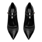 Kadın Siyah Deri Klasik Ayakkabı