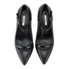 Kadın Siyah Deri Klasik Ayakkabı