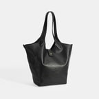 Kadın Siyah Deri Omuz Çantası